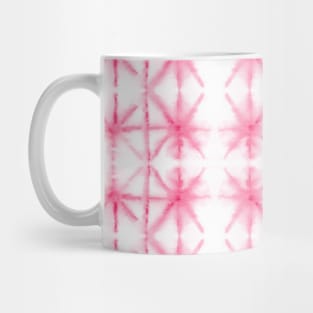 Shibori Tie Dye Pattern in Pink | Summer | Island Paradise| Tropical Mug